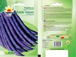 Fasola Purple Teepee [30g] - fioletowostrąkowa, szparagowa wczesna, nasiona (2)
