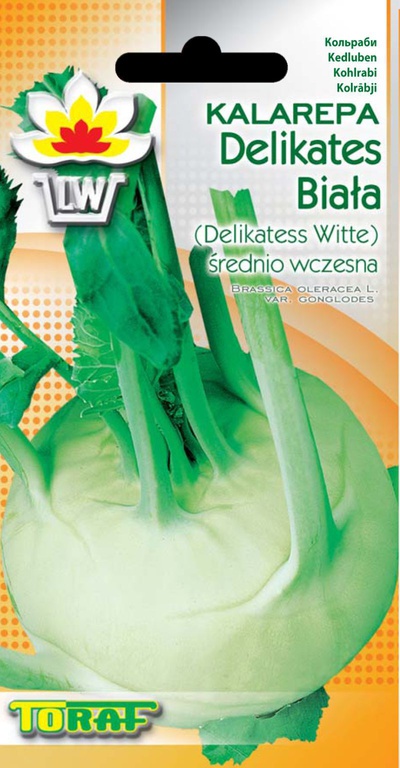 Kalarepa Del. Witte [2g] średnio wczesna, nasiona (1)