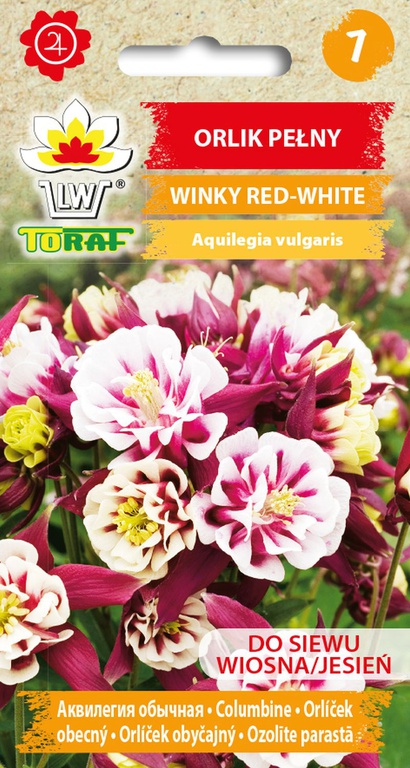 Orlik ogr. pełny Winky Red-White