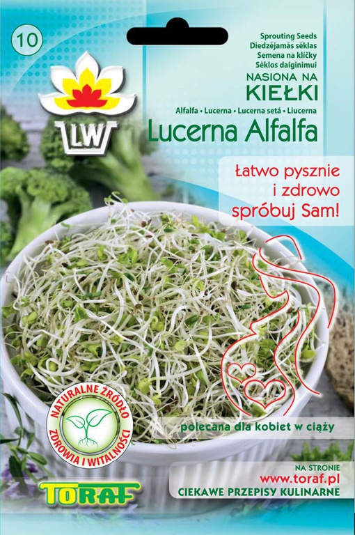 BIO Kiełki Lucerna Alfaalfa [20g] nasiona (1)