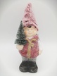 Figurka gipsowa chłopiec/dziewczynka w różowej czapce 21,5cm (4)