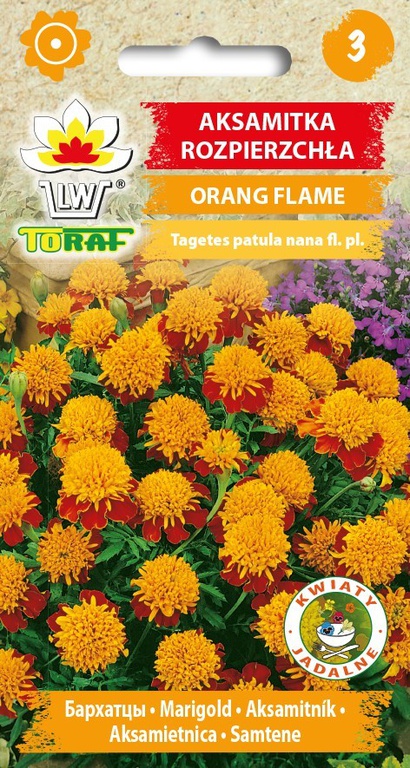 Aksamitka Orange Flame [0,5g] (1)