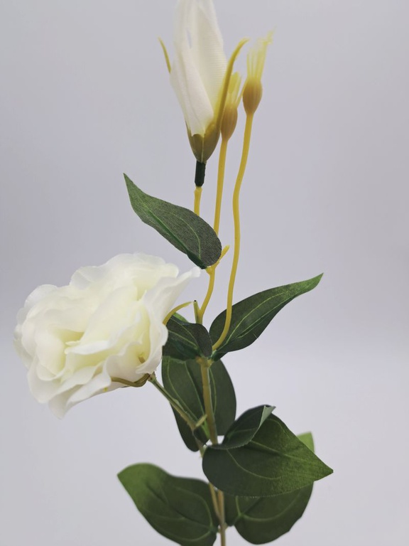 Kwiat sztuczny eustoma- 12 szt (1)